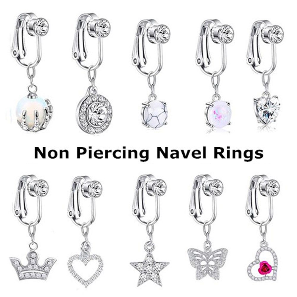 Body Jewelry Cartilage Earrings - Zubehör Clip On Ohrringe Knorpel Clip