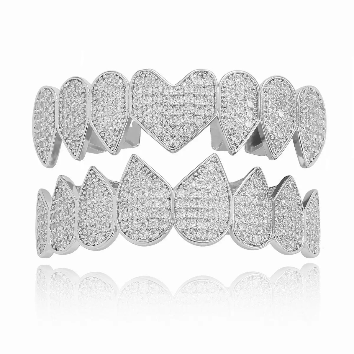Body Jewelry Materials - Hiphop Rock Iced Out 5A Zirkon