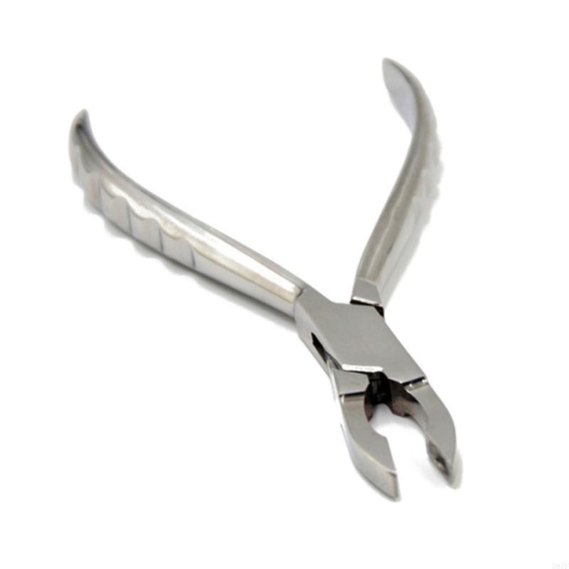 Body Jewelry Ear - Professionelle Edelstahl-Körperpiercing-Zange, Ohr-Nasen-Lippen-Piercing Schmuck-Reparatur-Klemmwerkzeug