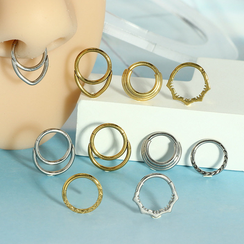 Nasen-Creolen, Metall-Nasenrin – Body Jewelry Cartilage Earrings Bewertung und Preis