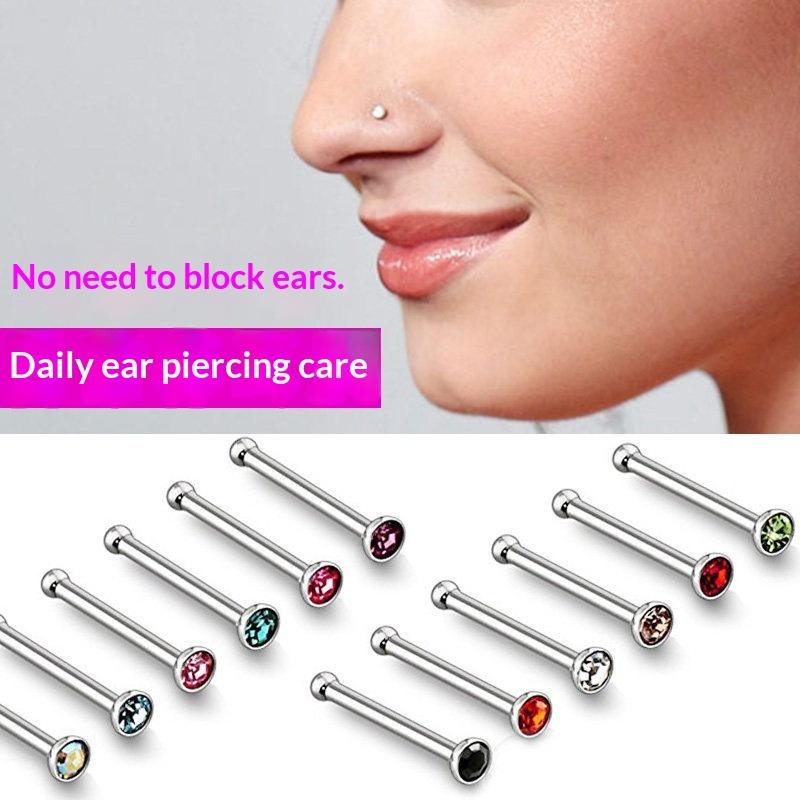 Si 60-teiliges Set mit neuen g – Body Jewelry Nose Studs Bewertung und Preis