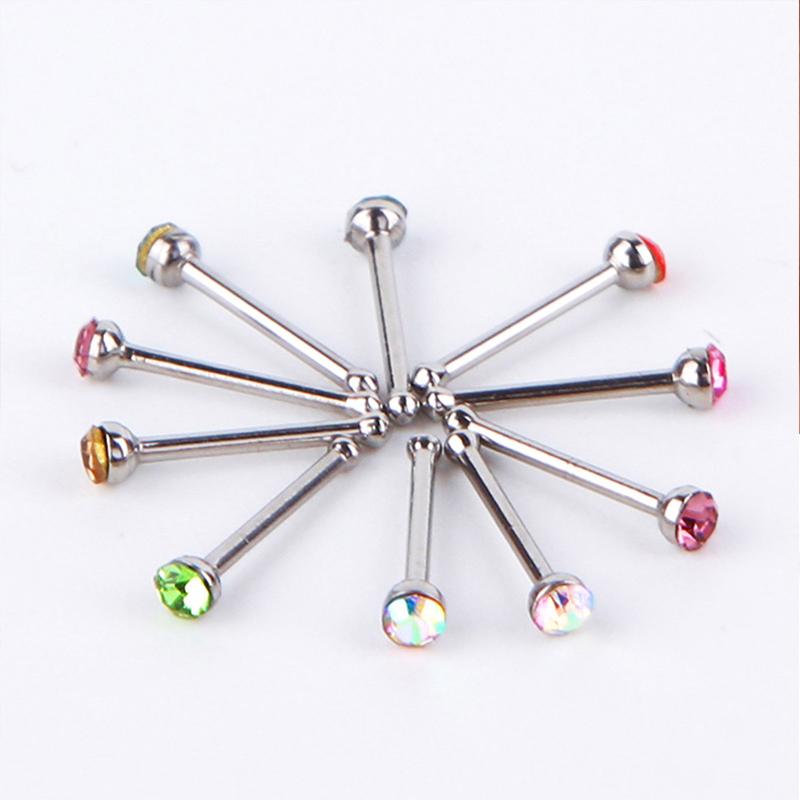 Si 60-teiliges Set mit neuen g – Body Jewelry Nose Studs Bewertung und Preis