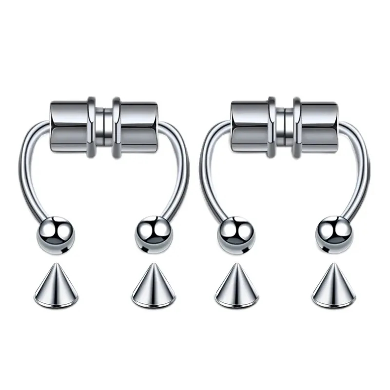 1/2/3 Stück gefälschte magneti – Body Jewelry Nose Studs Bewertung und Preis