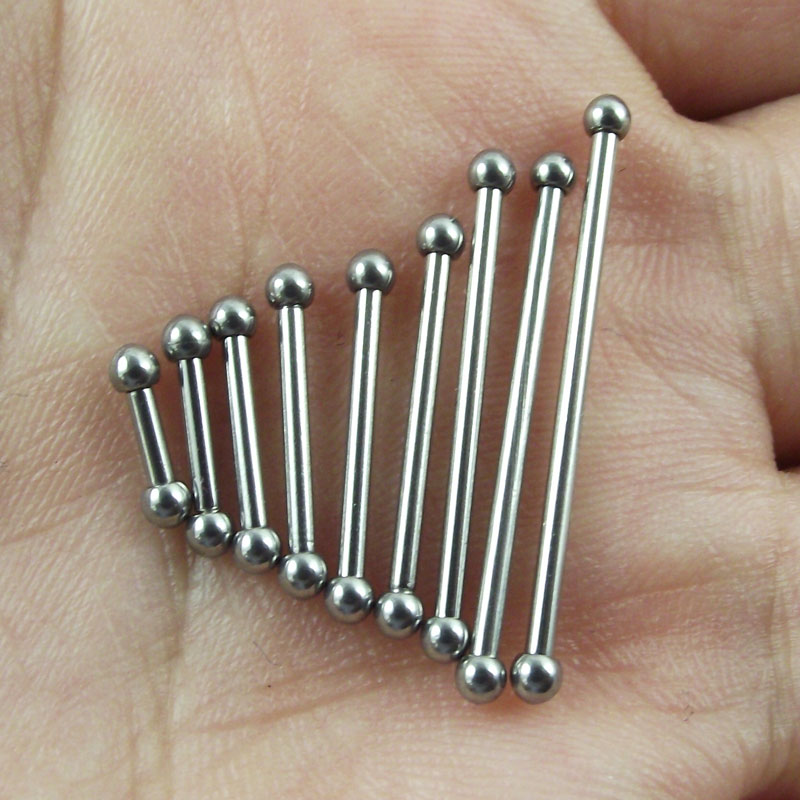 SaYao 2 Stück 2mm Mini-Kugel E – Industrial Barbell Long Bewertung und Preis