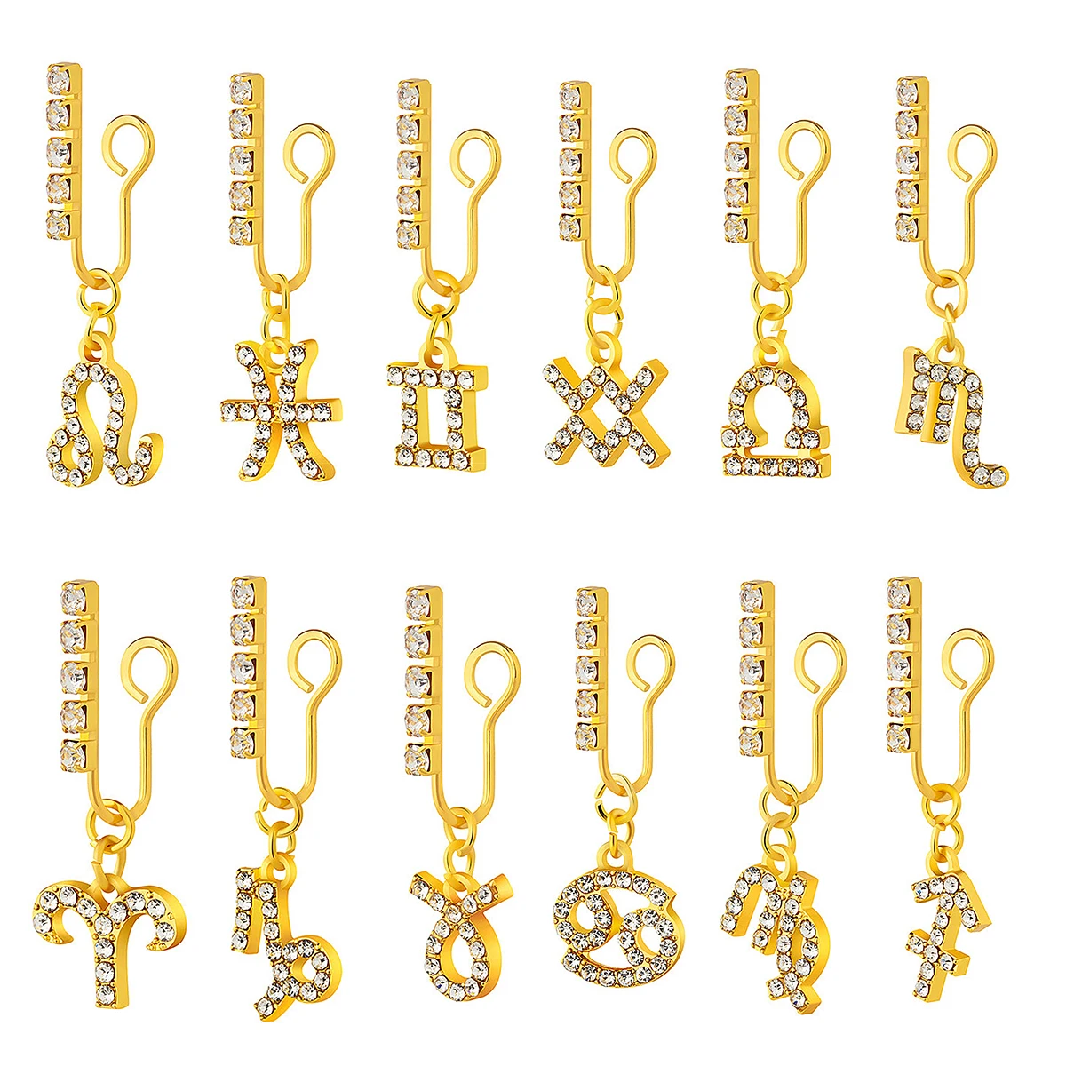 2er Pack Ohr clips Metall Zirk – Body Jewelry Ear Bewertung und Preis