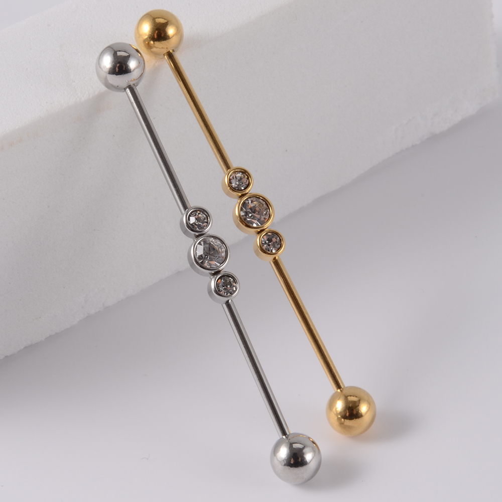 1PC Edelstahl Industrial Barbe – Industrial Barbell Long Bewertung und Preis