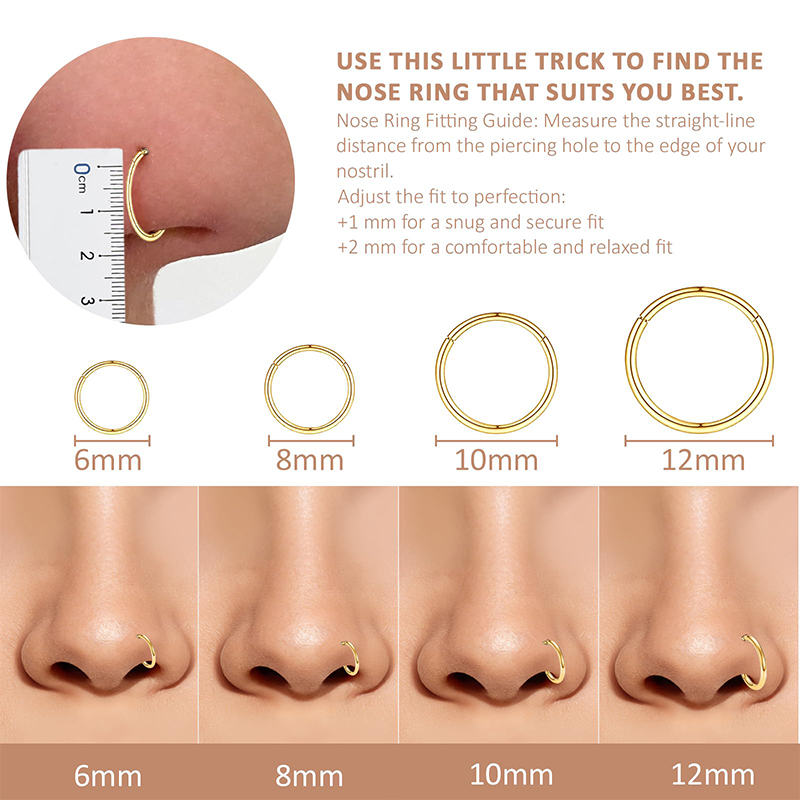 16G 316L Chirurgischer Stahl K – Body Jewelry Nose Studs Bewertung und Preis