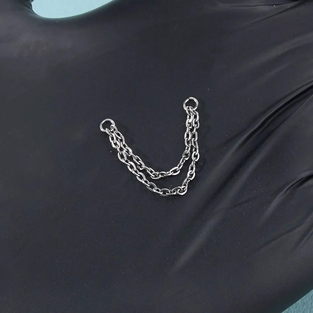 Titan-Nasenketten: Dreilagige  – Body Jewelry Ear Bewertung und Preis