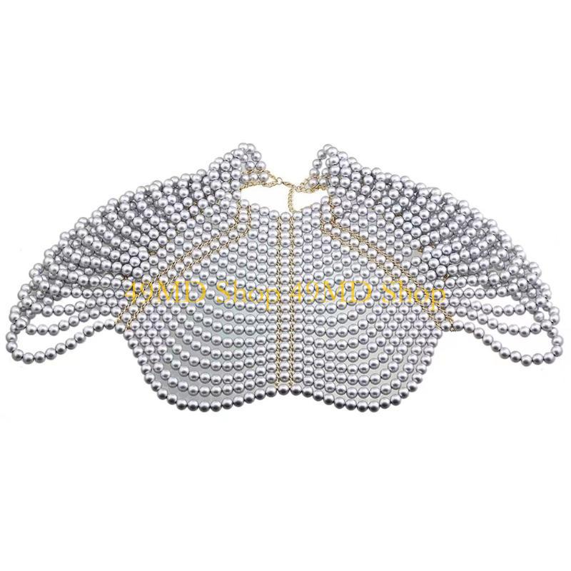 49MD Eleganter Damen-Schal mit – Body Jewelry Chains Bewertung und Preis