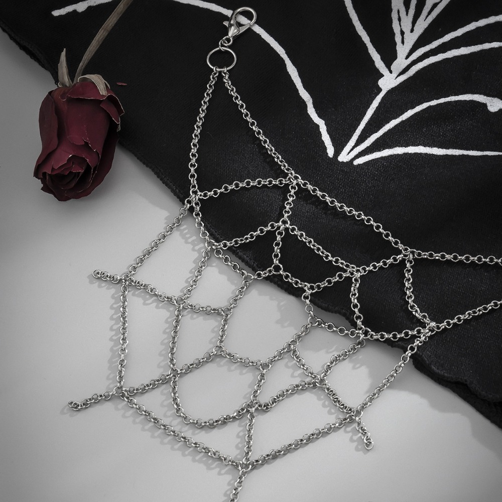 Gothic Punk Silber Farbe Spinn – Body Jewelry Men Bewertung und Preis