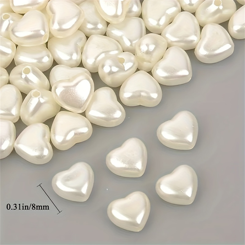 8 mm große, 50 Stück weiße, he – Daith Heart Ring Bewertung und Preis