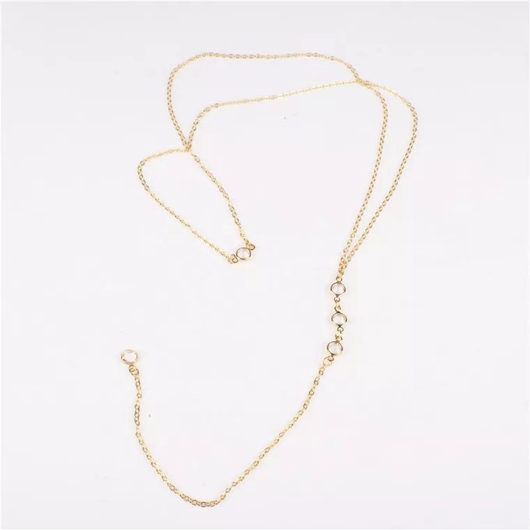 Neue Strass Sexy frauen Zurück – Body Jewelry Chains Bewertung und Preis
