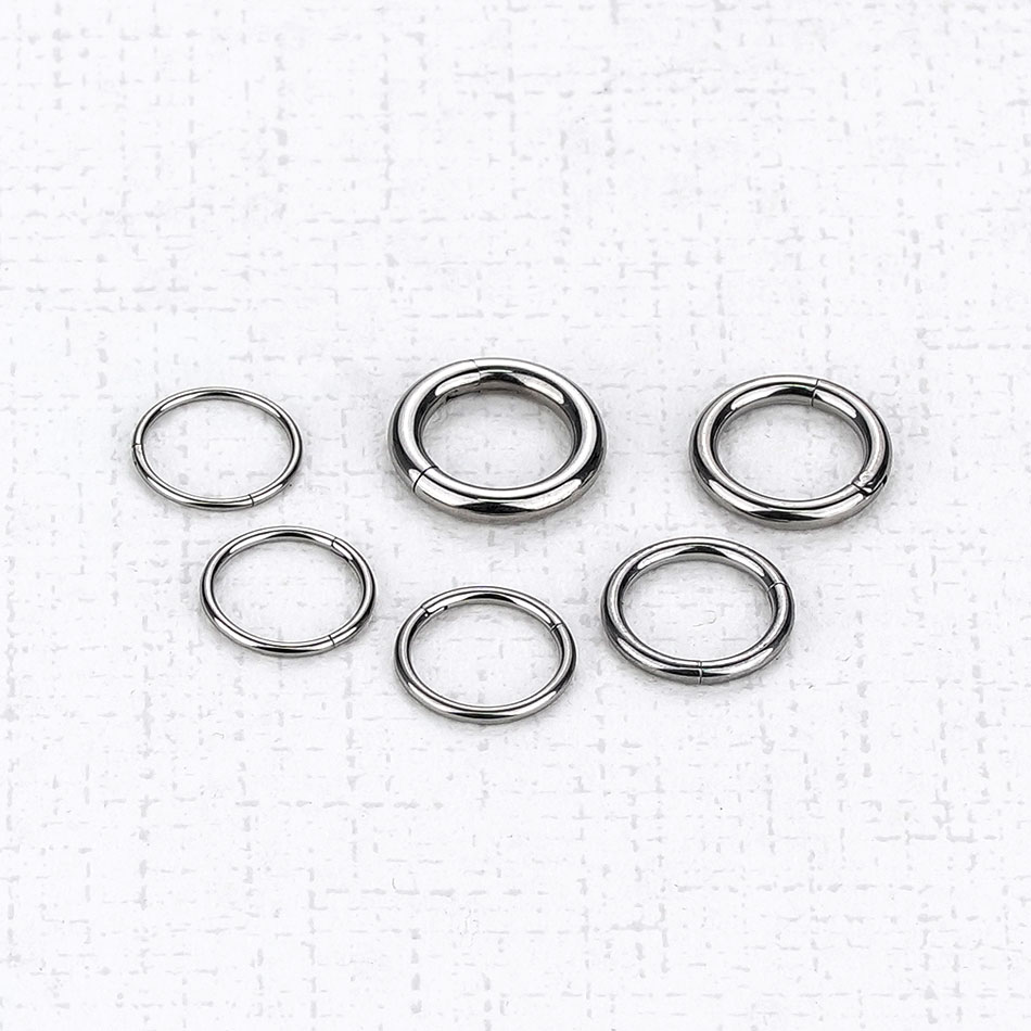 1 Stück G23 Titan Klappsegment – Septum Clicker Ring Bewertung und Preis