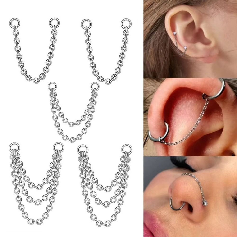 Modische Titan-Nasenkette Dopp – Body Jewelry Ear Bewertung und Preis
