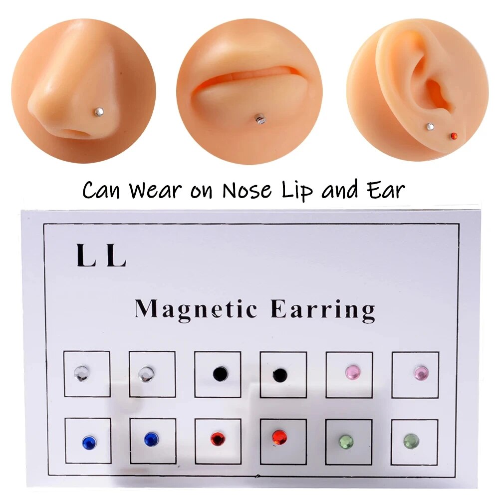 12PCS/Karte Gefälschte Cheater – Body Jewelry Nose Studs Bewertung und Preis