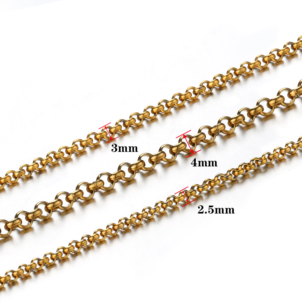 1 Meter 2-4mm Edelstahl O-förm – Body Jewelry Chains Bewertung und Preis