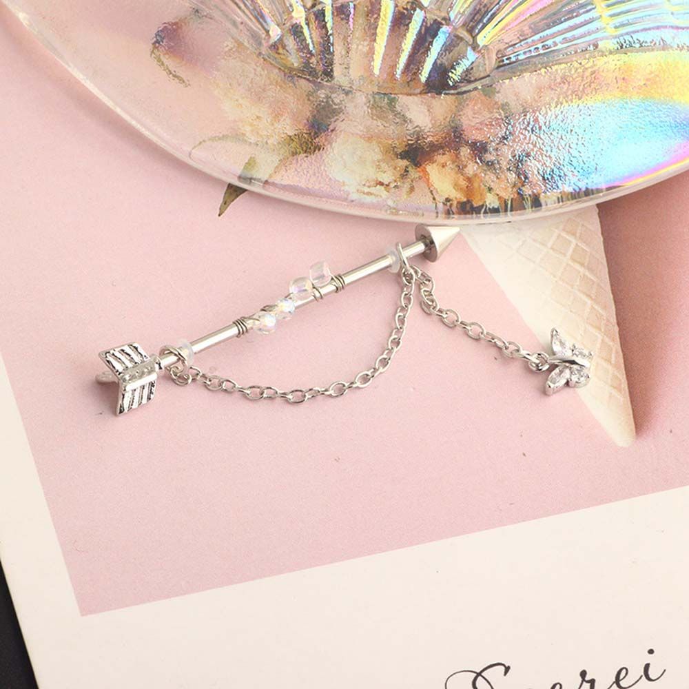Schmuck für Mädchen, Punk-Styl – Industrial Barbell Long Bewertung und Preis