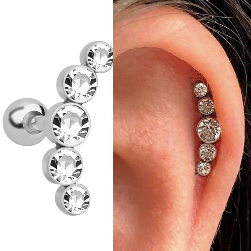 1 Stück Modischer 16G Kristall – Body Jewelry Ear Bewertung und Preis