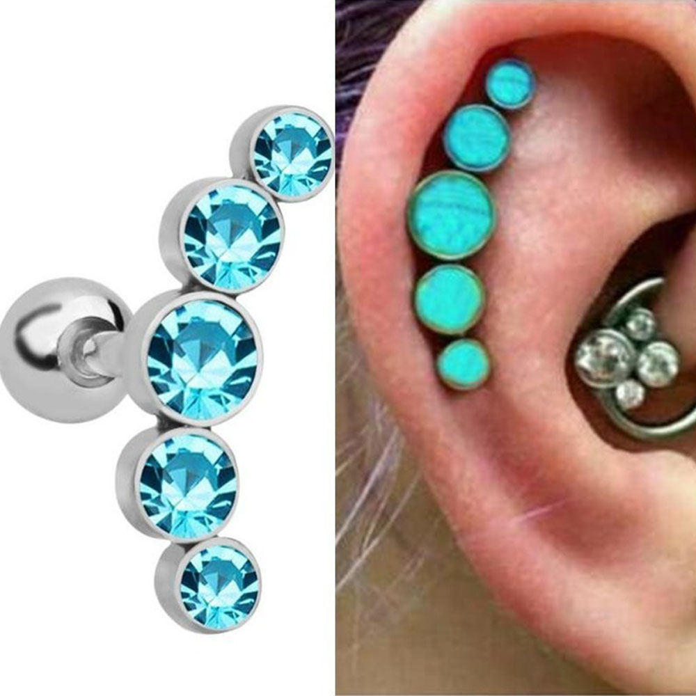 1 Stück Modischer 16G Kristall – Body Jewelry Ear Bewertung und Preis