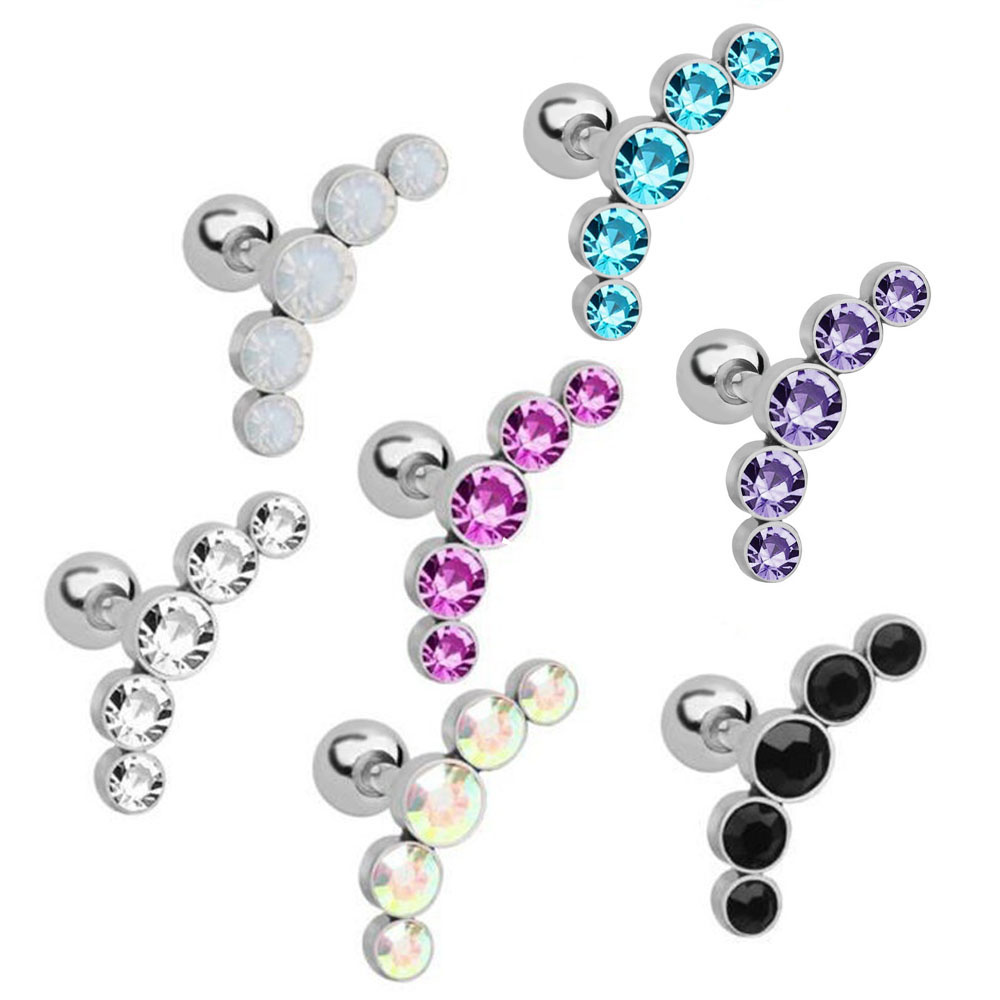 1 Stück Modischer 16G Kristall – Body Jewelry Ear Bewertung und Preis