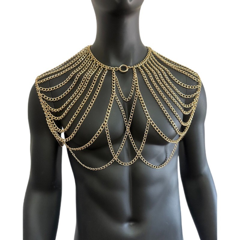 Körperkette für Herren, Schmuc – Body Jewelry Men Bewertung und Preis