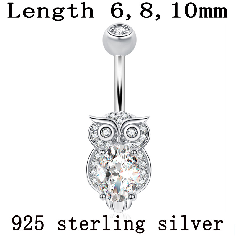 Bauchnabelring aus echtem 925e – Body Jewelry Materials Bewertung und Preis