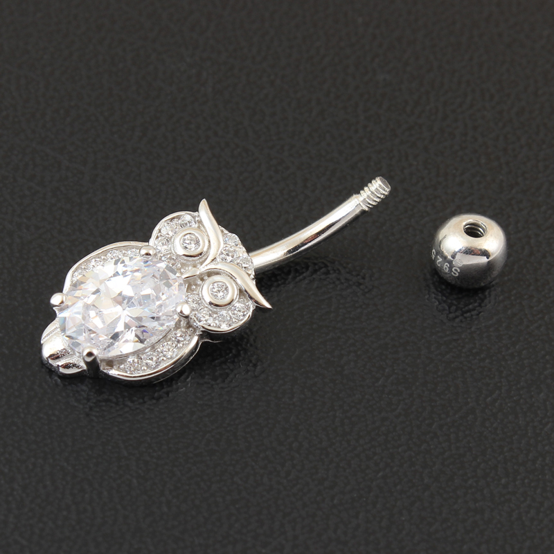 Bauchnabelring aus echtem 925e – Body Jewelry Materials Bewertung und Preis
