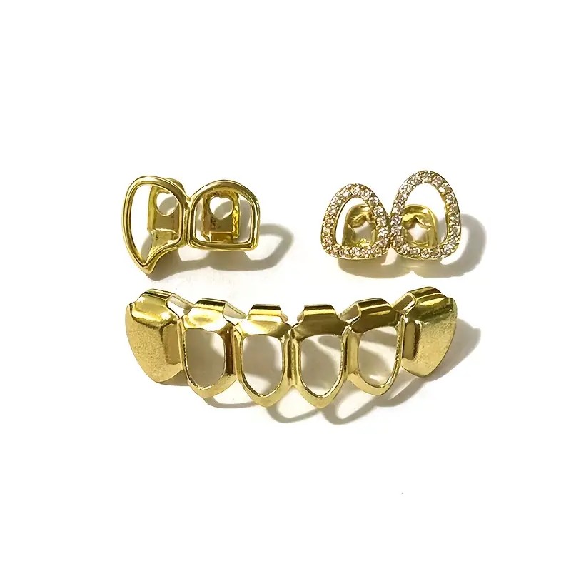 Ein Set Hip-Hop Double Hollow  – Body Jewelry Men Bewertung und Preis
