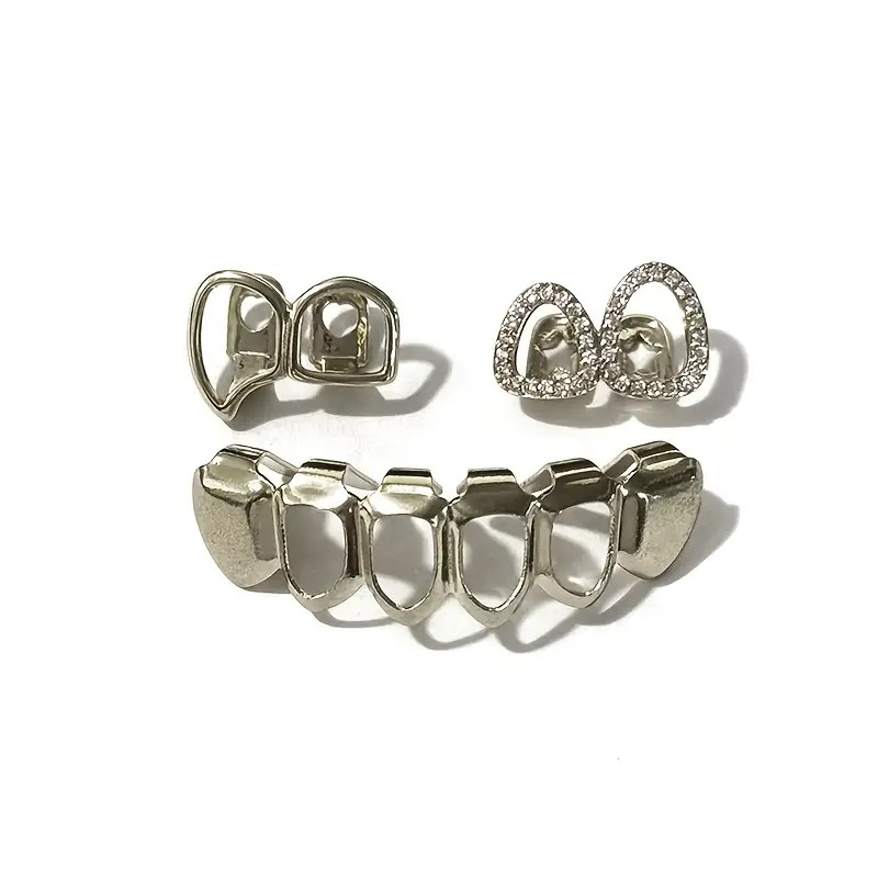 Ein Set Hip-Hop Double Hollow  – Body Jewelry Men Bewertung und Preis