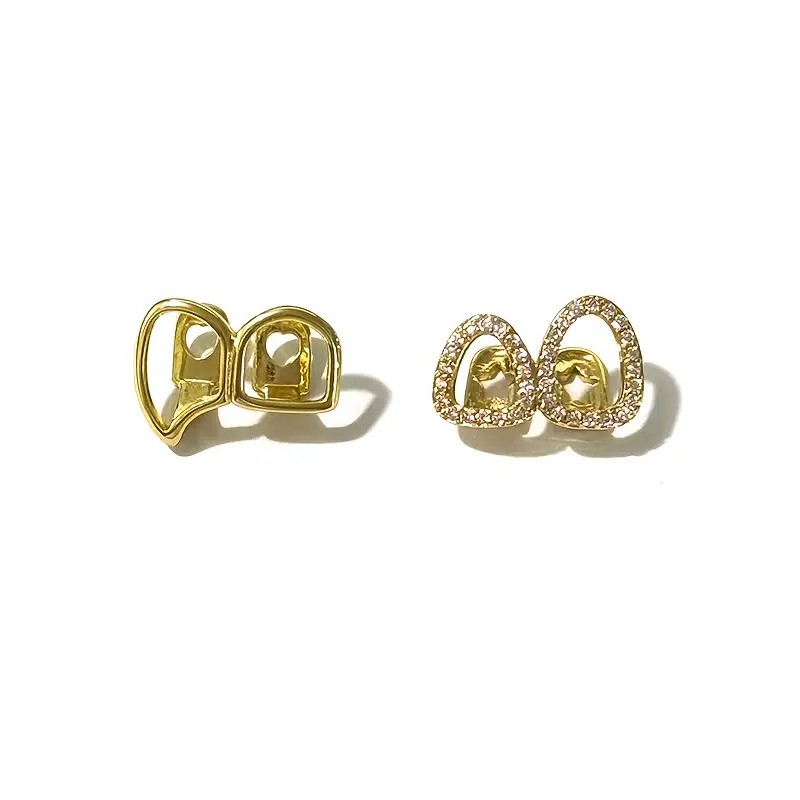 Ein Set Hip-Hop Double Hollow  – Body Jewelry Men Bewertung und Preis