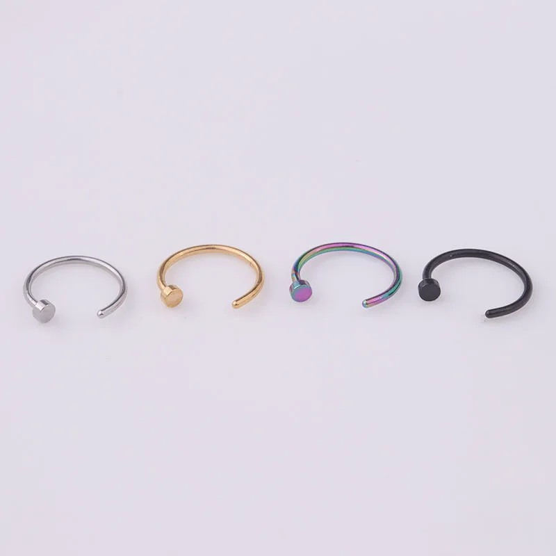 5 Stück/Set 20G Nasenring, 6mm – Body Jewelry Nose Studs Bewertung und Preis