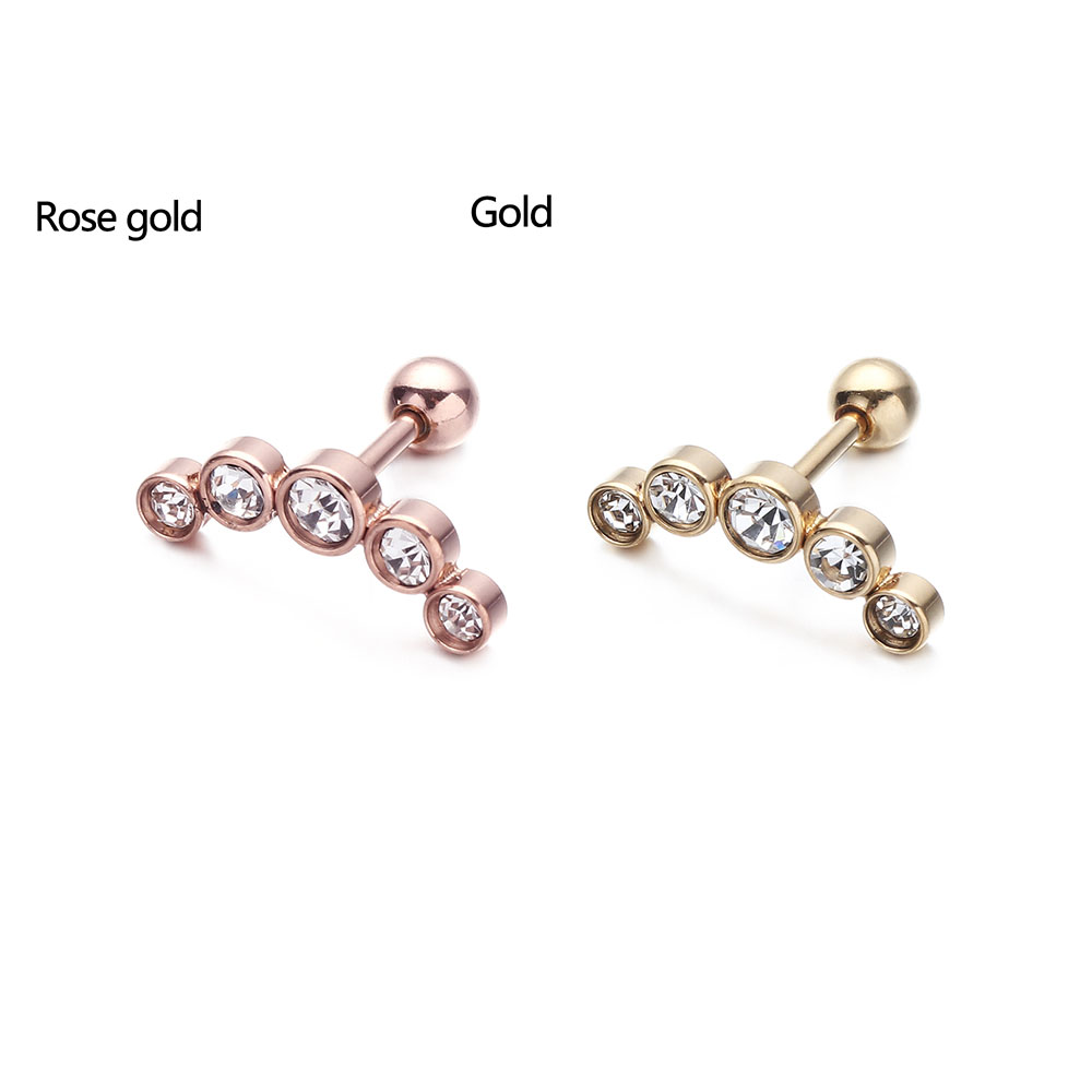 1 Stück Modischer 16G Kristall – Body Jewelry Ear Bewertung und Preis