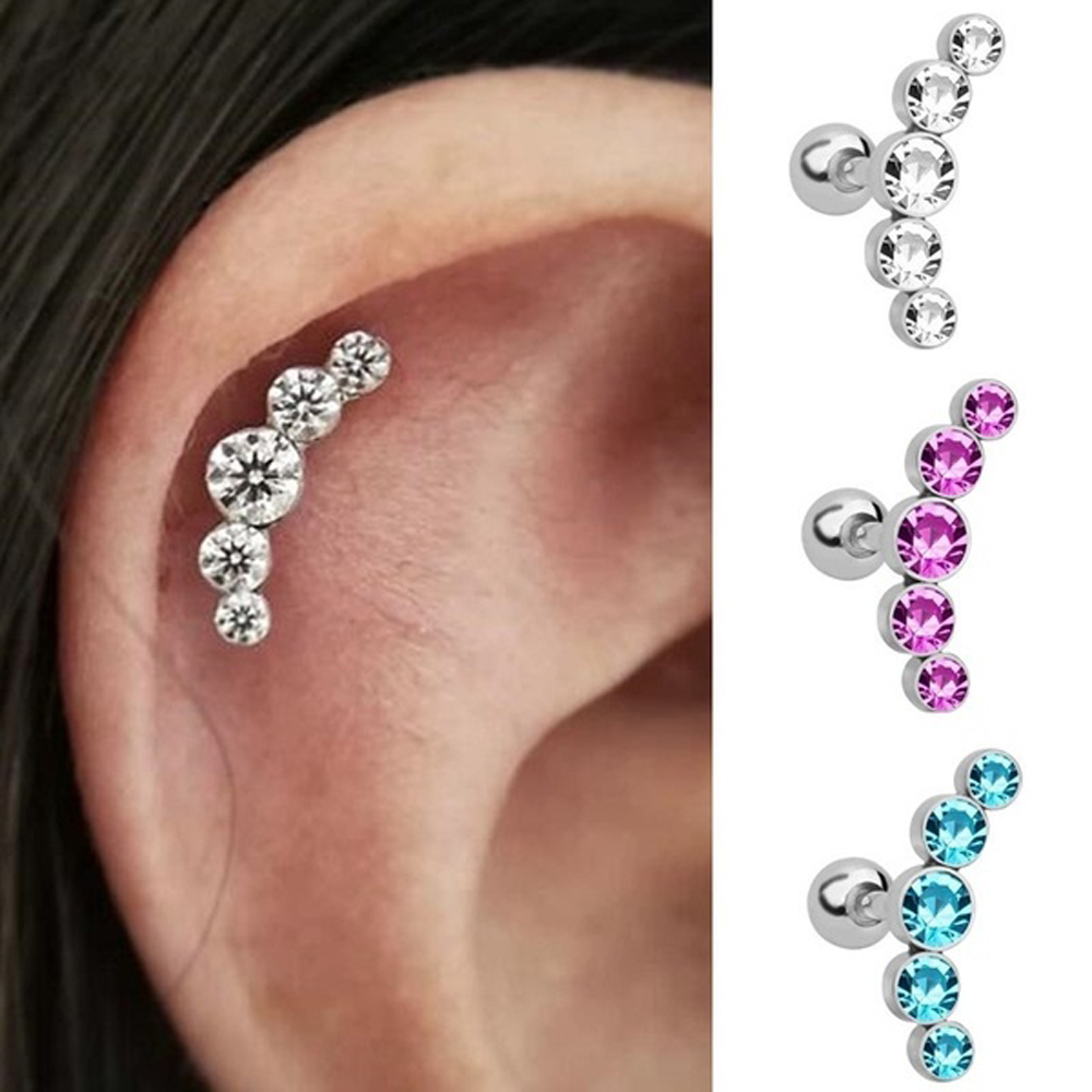 1 Stück Modischer 16G Kristall – Body Jewelry Ear Bewertung und Preis