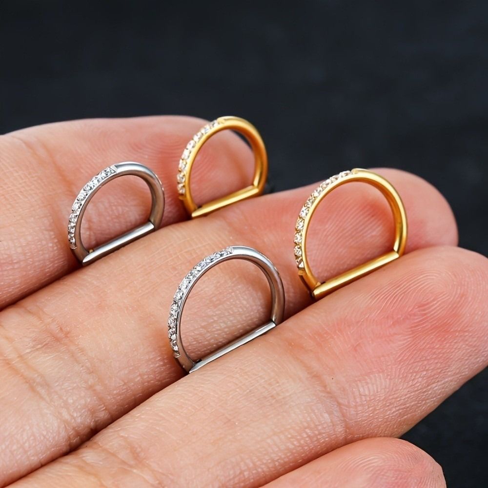 ASTM F136 Titan Septum Ring CZ – Body Jewelry Materials Bewertung und Preis