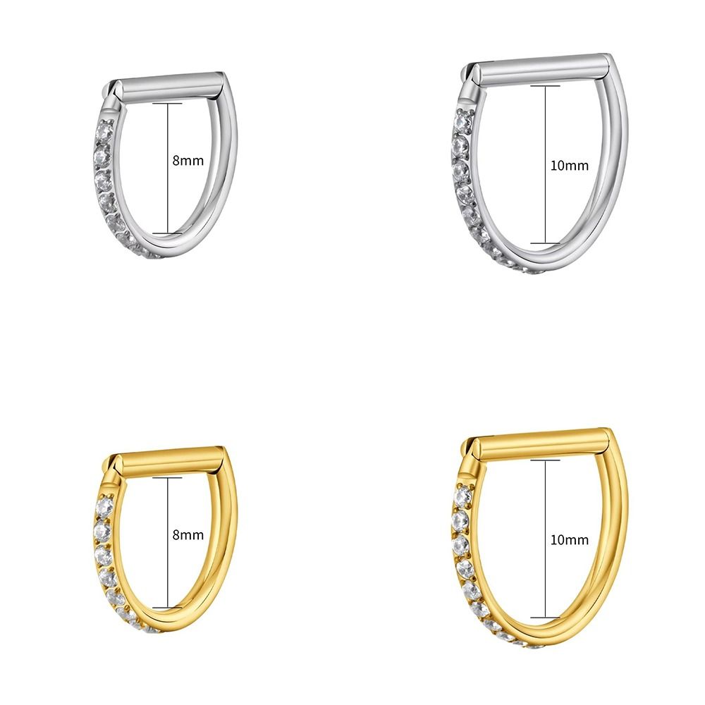 ASTM F136 Titan Septum Ring CZ – Body Jewelry Materials Bewertung und Preis