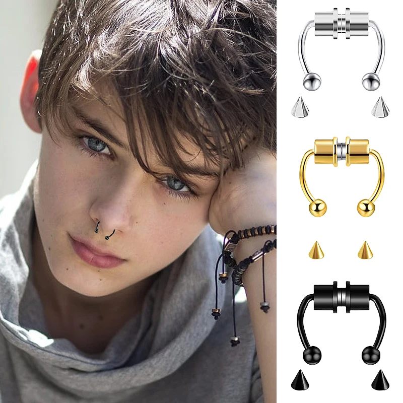 Gefälschte Piercing Nase Ring  – Body Jewelry Nose Studs Bewertung und Preis