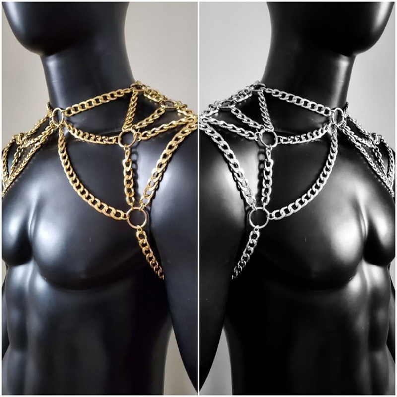 Punk Männer Schulter Körper Ke – Body Jewelry Men Bewertung und Preis