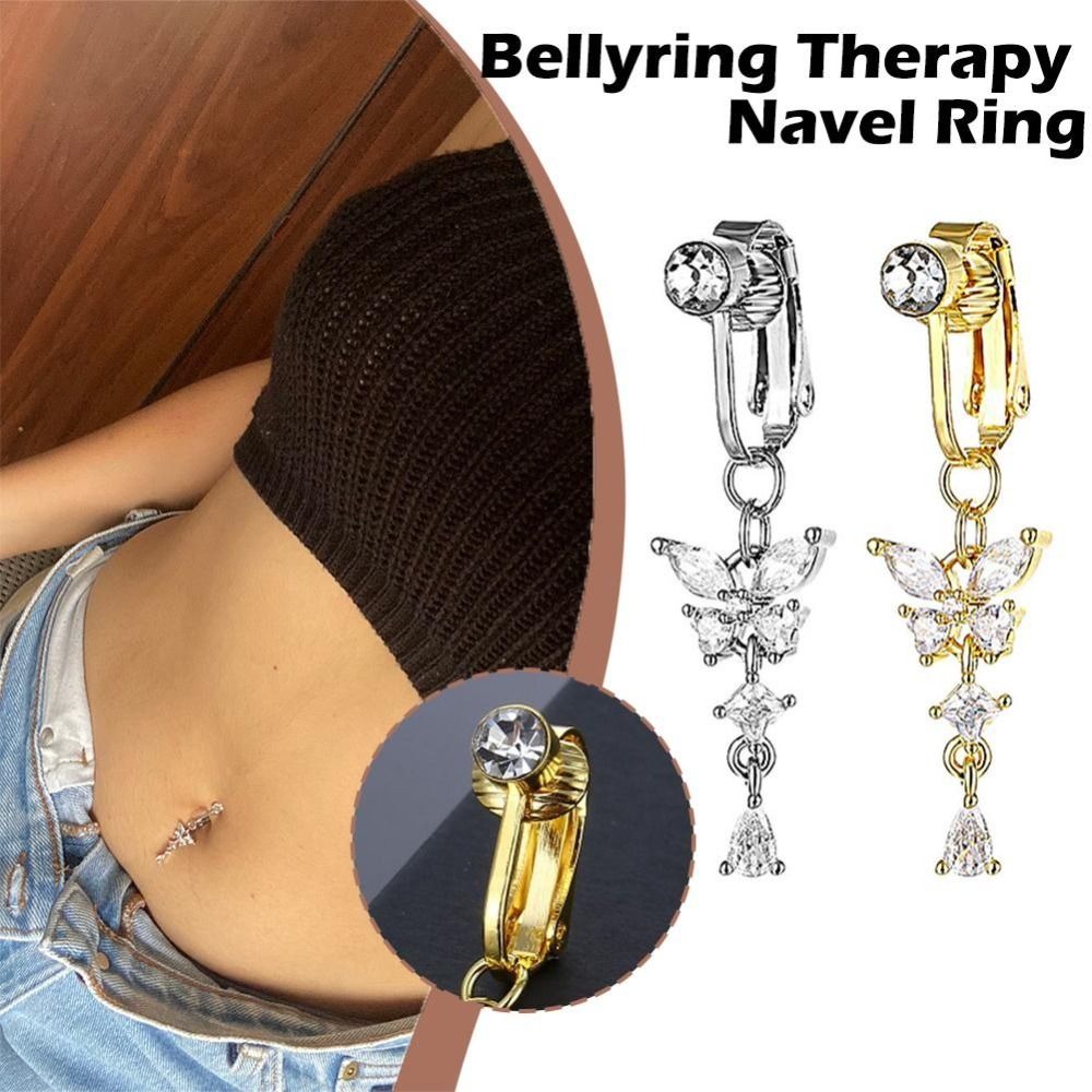 Schmetterlings-Design Clip-On  – Body Jewelry Materials Bewertung und Preis