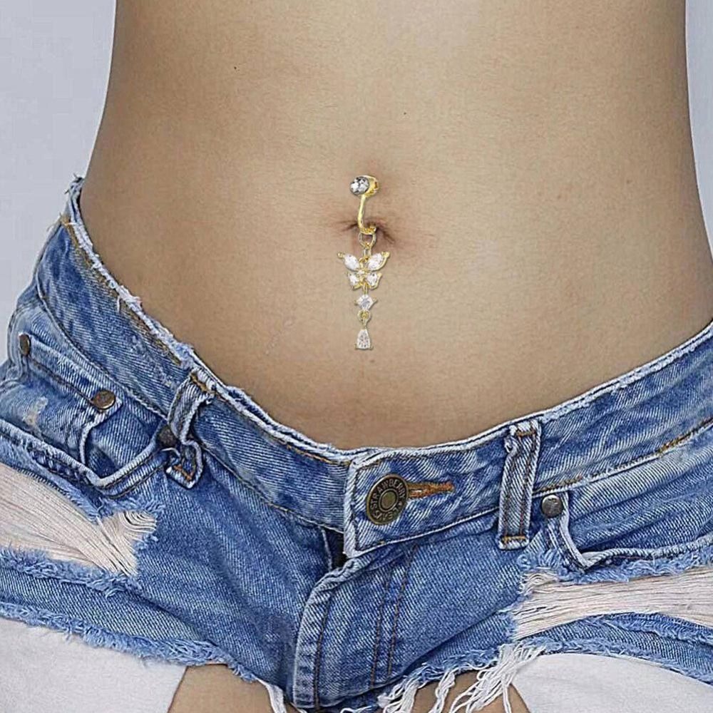 Schmetterlings-Design Clip-On  – Body Jewelry Materials Bewertung und Preis