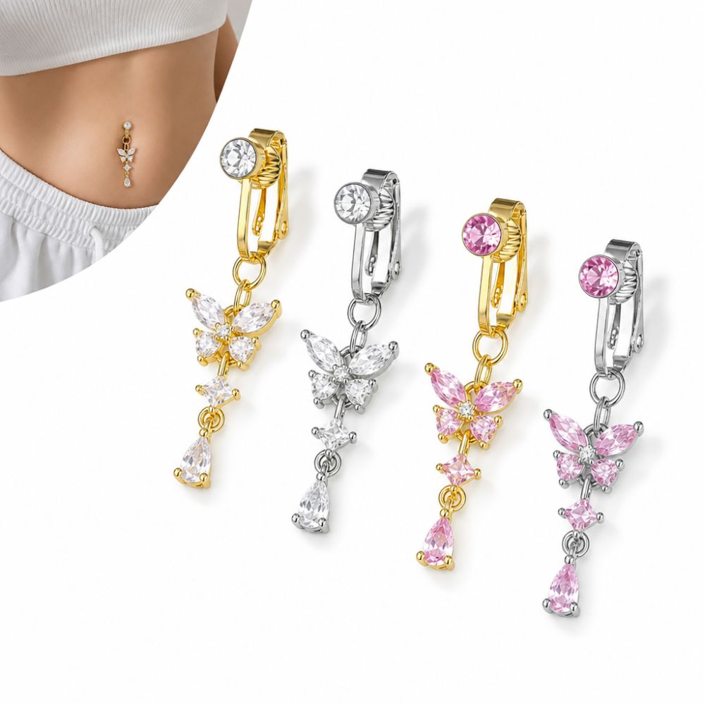 Clip-On Bauchnabelschmuck mit  – Body Jewelry Materials Bewertung und Preis