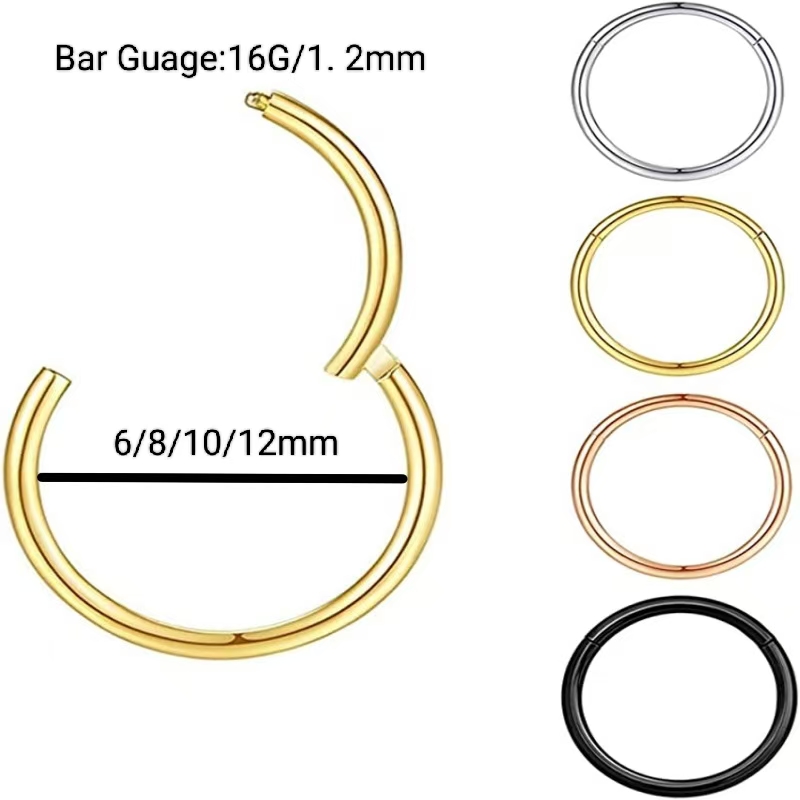 10 Stück 16G Septum Clicker Ri – Septum Clicker Ring Bewertung und Preis
