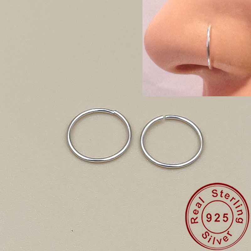 925 silber nase ring lippen ri – Body Jewelry Cartilage Earrings Bewertung und Preis