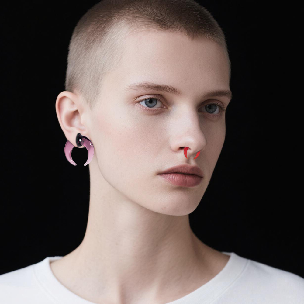 Doearko 1 Stück modische, gemü – Septum Clicker Ring Bewertung und Preis