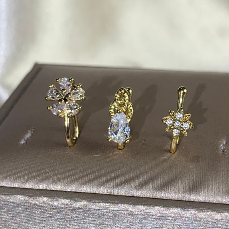 3-teiliges Nasenklammer-Set im – Body Jewelry Materials Bewertung und Preis