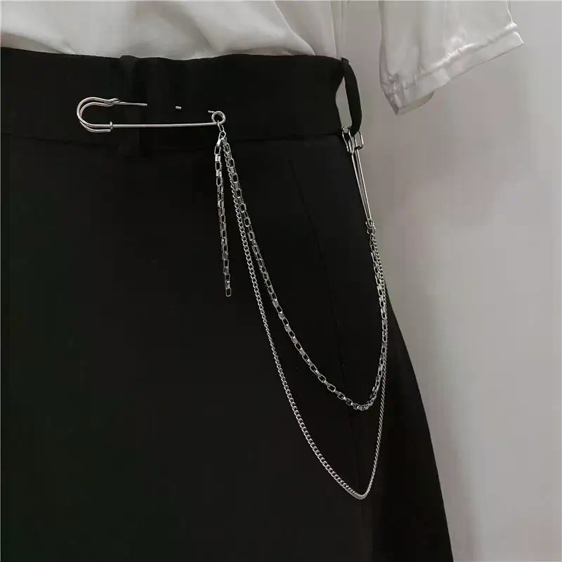 Neue Punk-Doppelschicht-Hosenk – Body Jewelry Men Bewertung und Preis