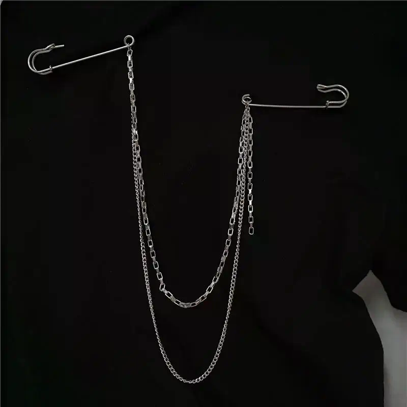 Neue Punk-Doppelschicht-Hosenk – Body Jewelry Men Bewertung und Preis