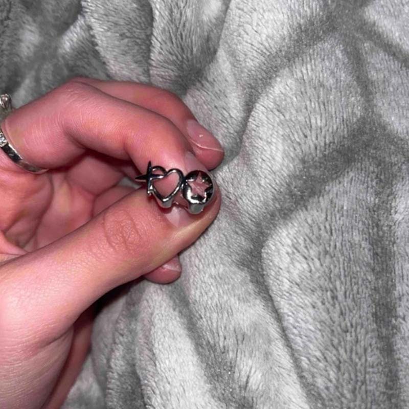 Punk Hip Hop Hohl Herz Zähne K – Body Jewelry Men Bewertung und Preis