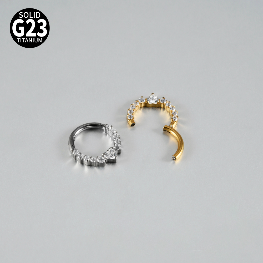 1 Stück Titan Septum Ring in v – Septum Clicker Ring Bewertung und Preis