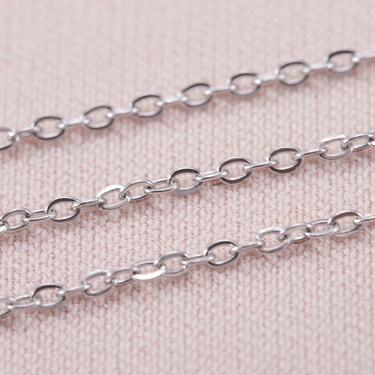 10 Meter dünne O-förmige Edels – Body Jewelry Chains Bewertung und Preis