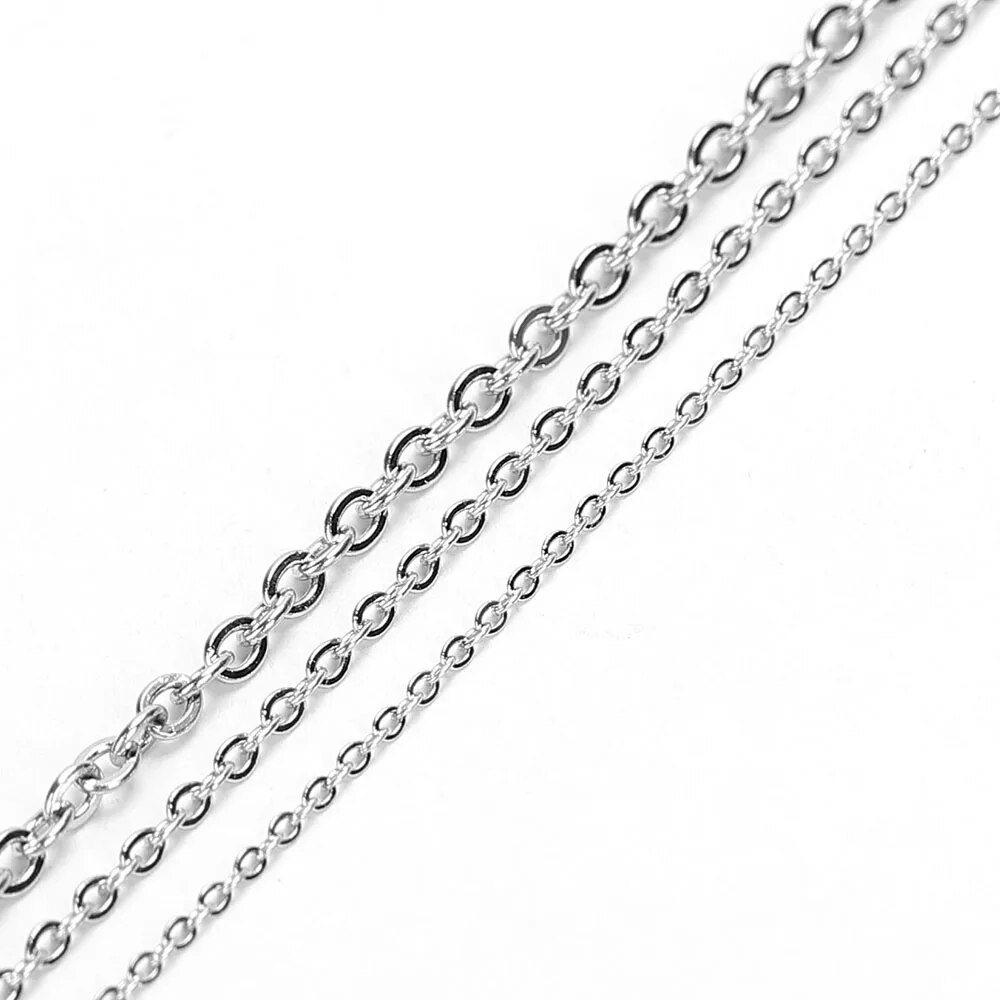 10 Meter dünne O-förmige Edels – Body Jewelry Chains Bewertung und Preis